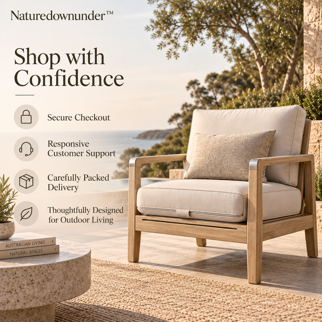 Naturedownunder™ RainReset Outdoor Seating System