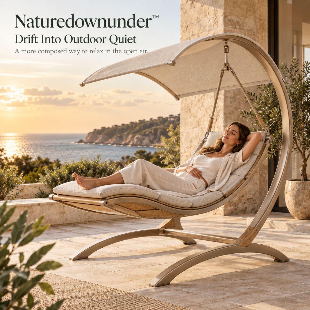 Naturedownunder™ CanopyFlow Suspended Day Lounger