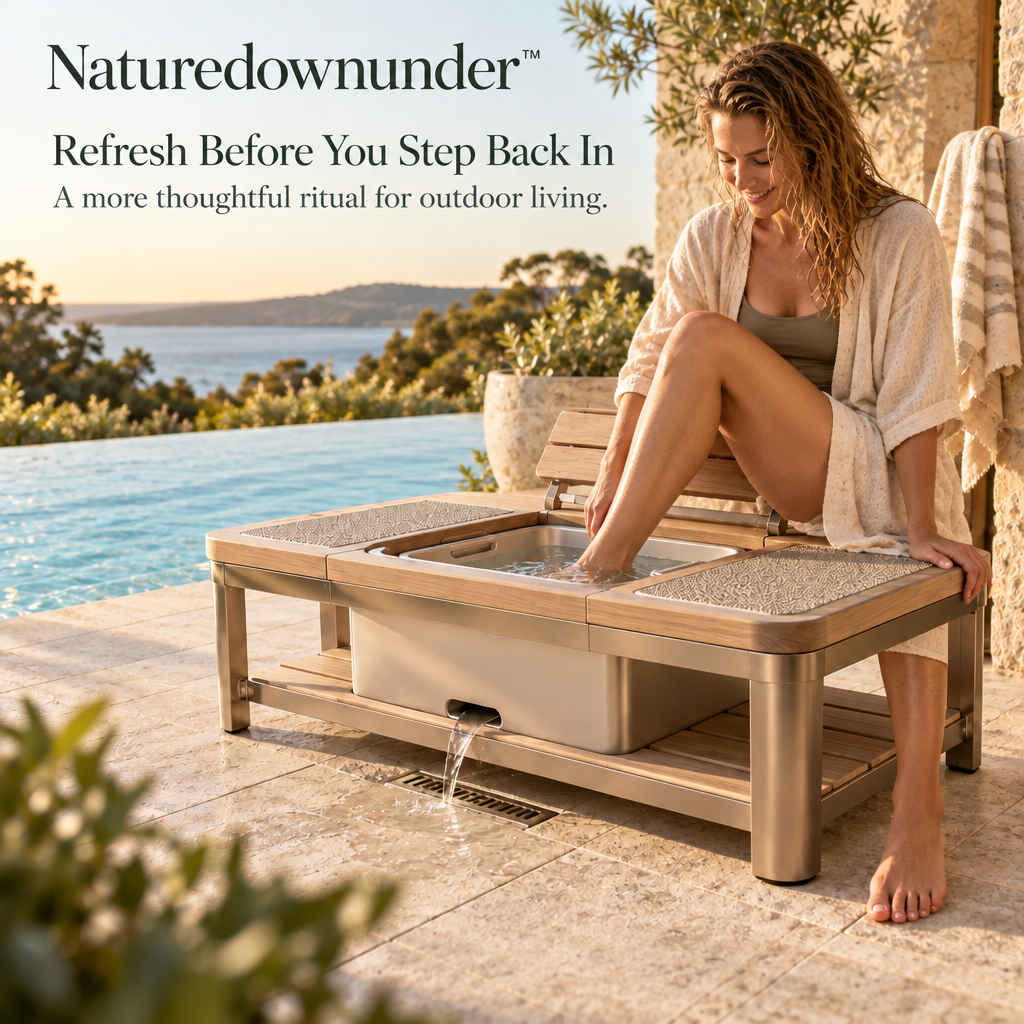 Naturedownunder™ Outdoor Foot Ritual Basin