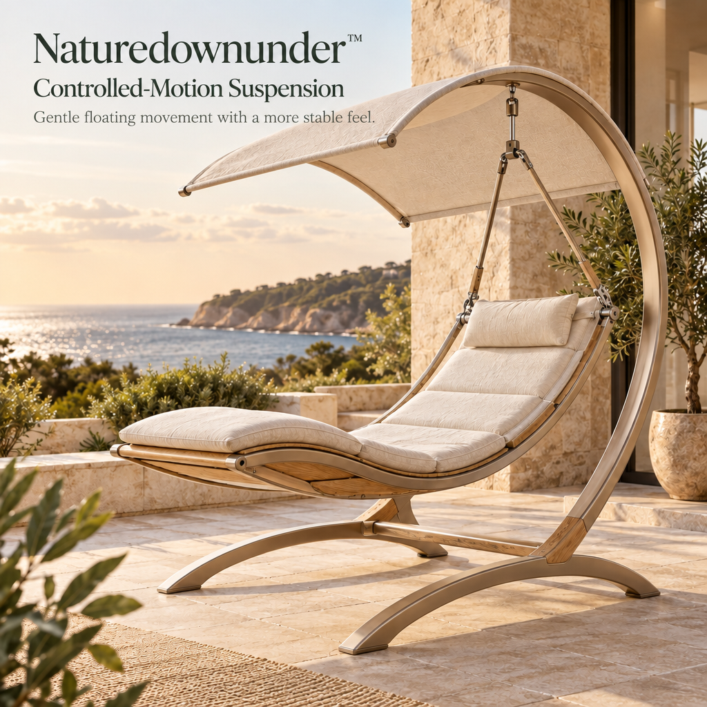 Naturedownunder™ CanopyFlow Suspended Day Lounger