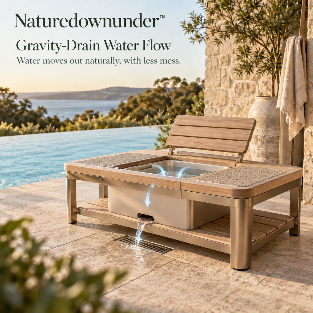 Naturedownunder™ Outdoor Foot Ritual Basin