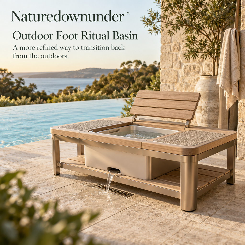 Naturedownunder™ Outdoor Foot Ritual Basin