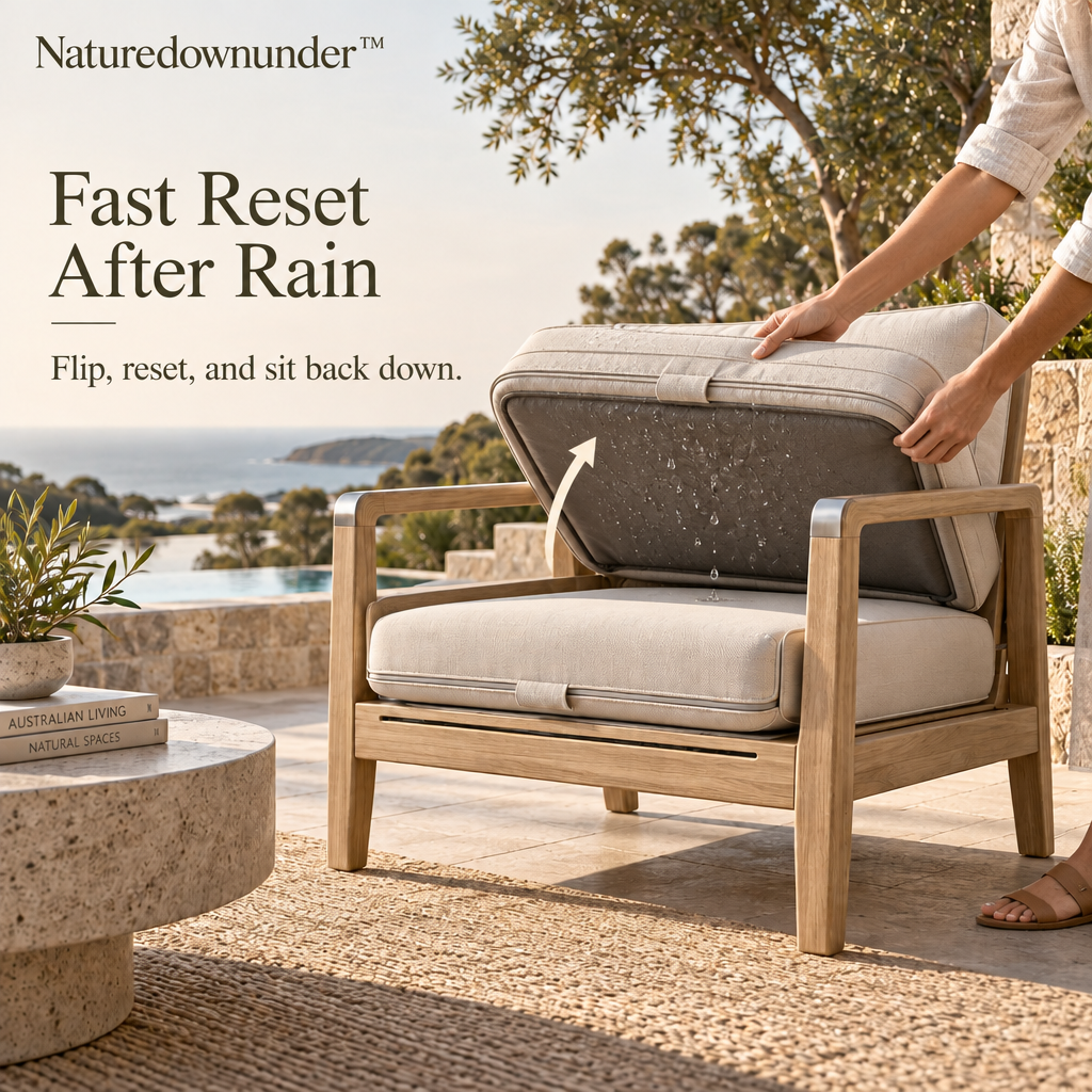 Naturedownunder™ RainReset Outdoor Seating System