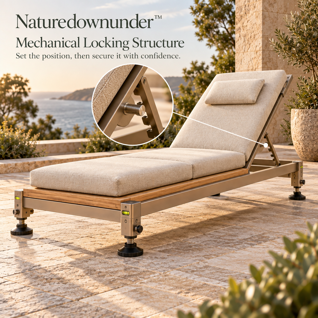 Naturedownunder™ TerrainAdaptive Garden Lounger