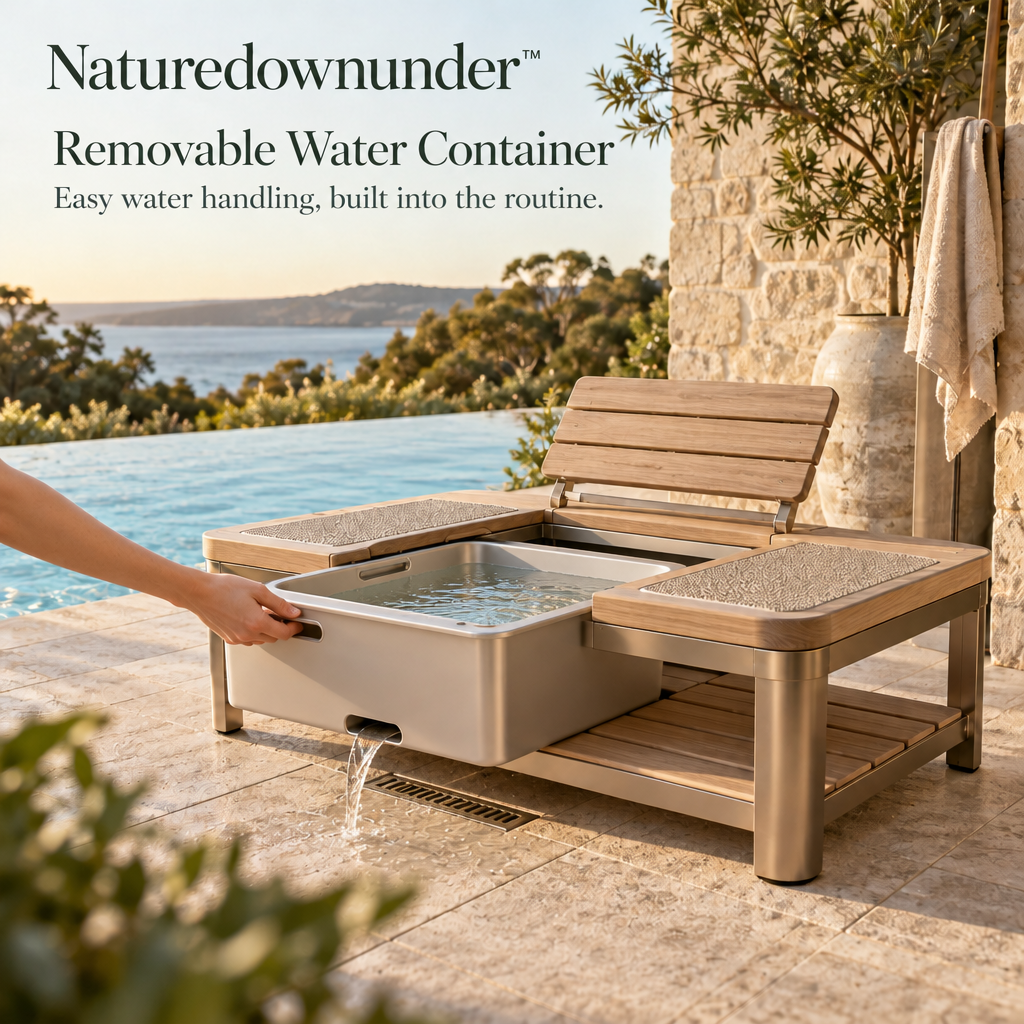 Naturedownunder™ Outdoor Foot Ritual Basin